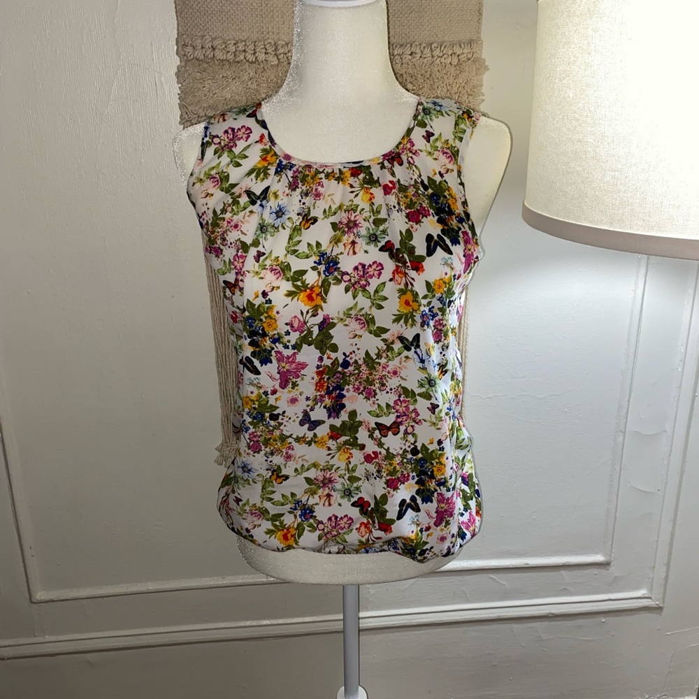 Loft Women's Floral Tank Top